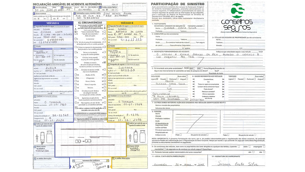 O que é a Declaração Amigável de Acidente Automóvel (DAAA)?